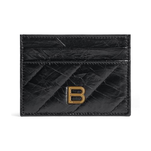 Balenciaga Crush quilted card holder