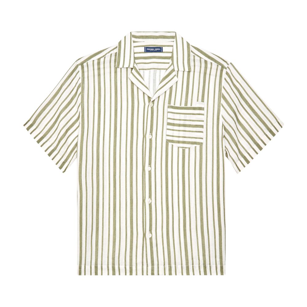 Frescobol Carioca Angelo Stripe Linen Shirt
