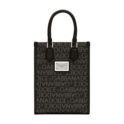 Dolce & Gabbana Small coated jacquard bag