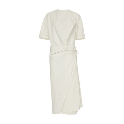 Lemaire Short sleeve wrap dress