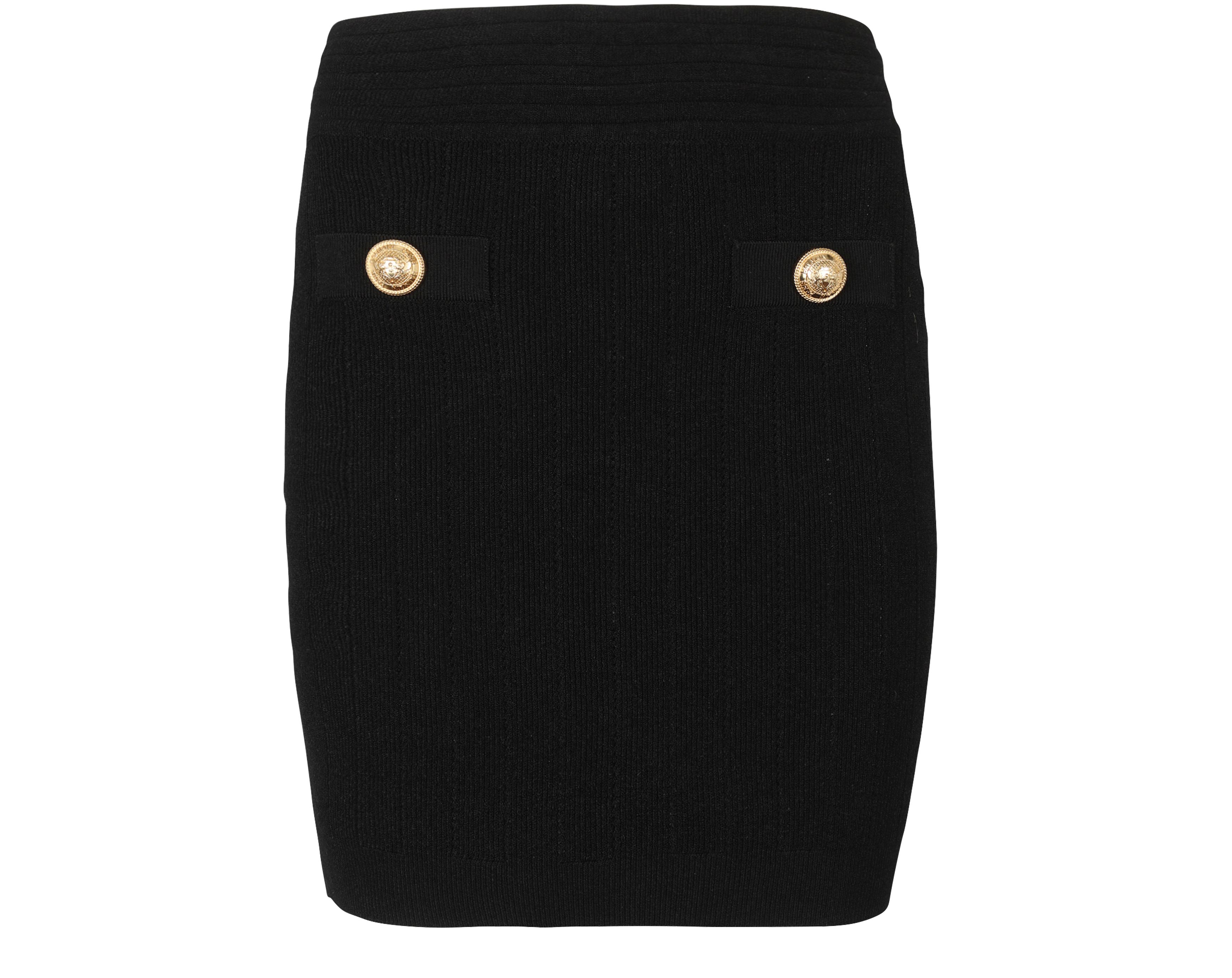 Balmain Knit mini skirt