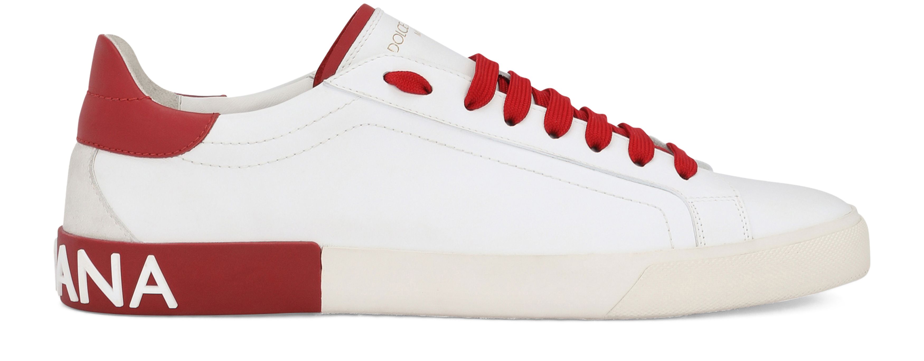 Dolce & Gabbana Portofino vintage calfskin sneakers