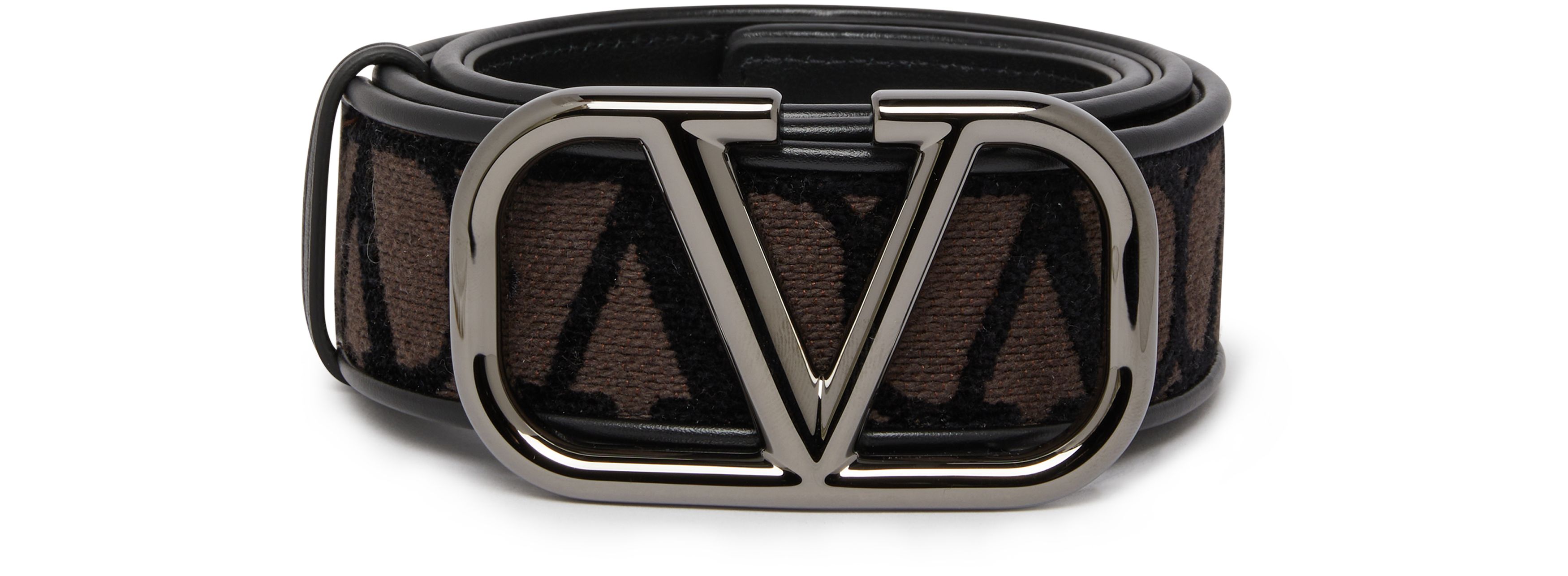 VALENTINO GARAVANI Iconographic fabric belt