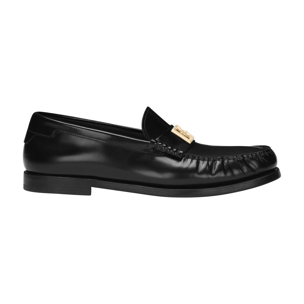 Dolce & Gabbana Brushed calfskin loafers