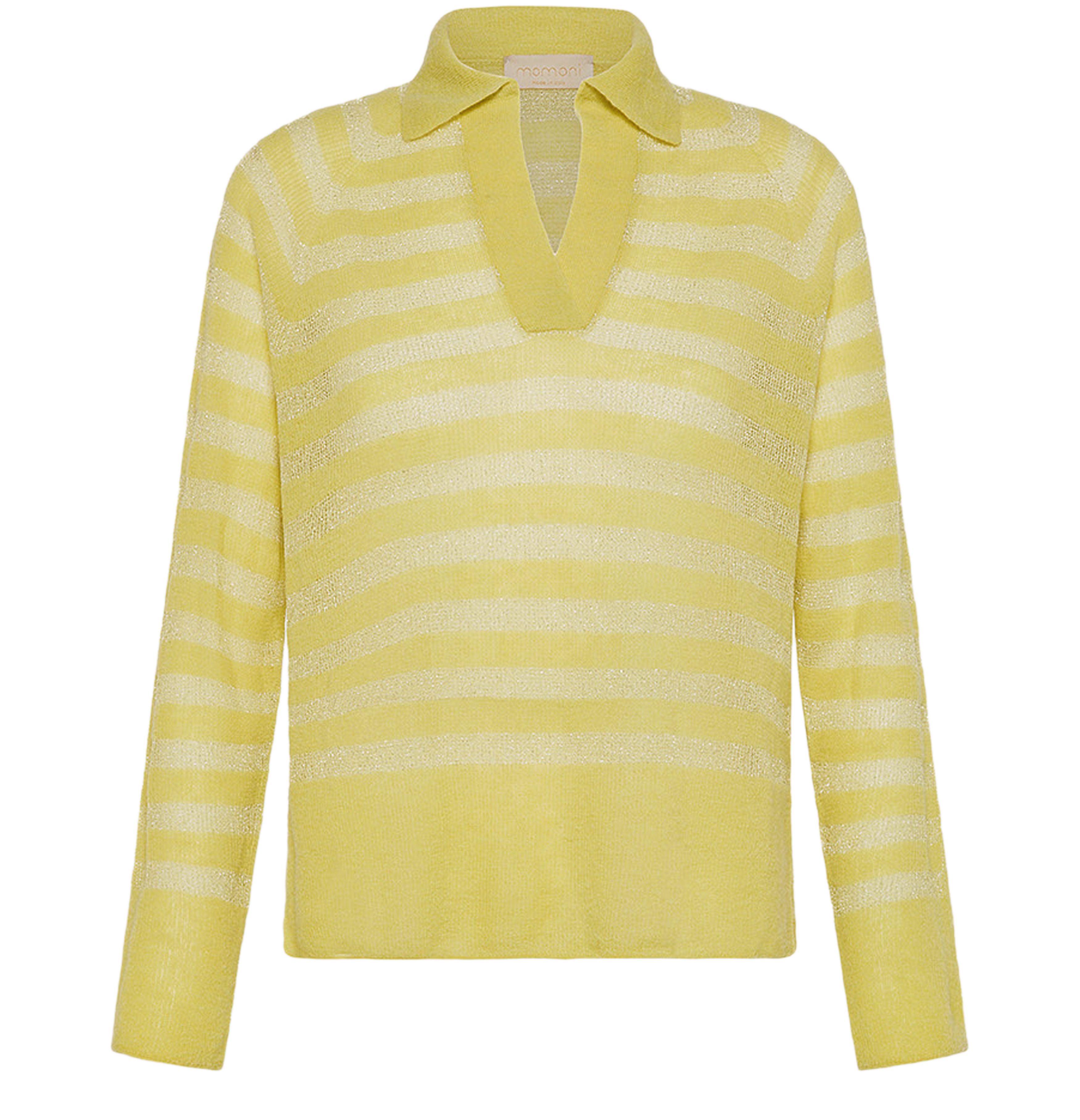  Egide knitwear striped lurex ribbed