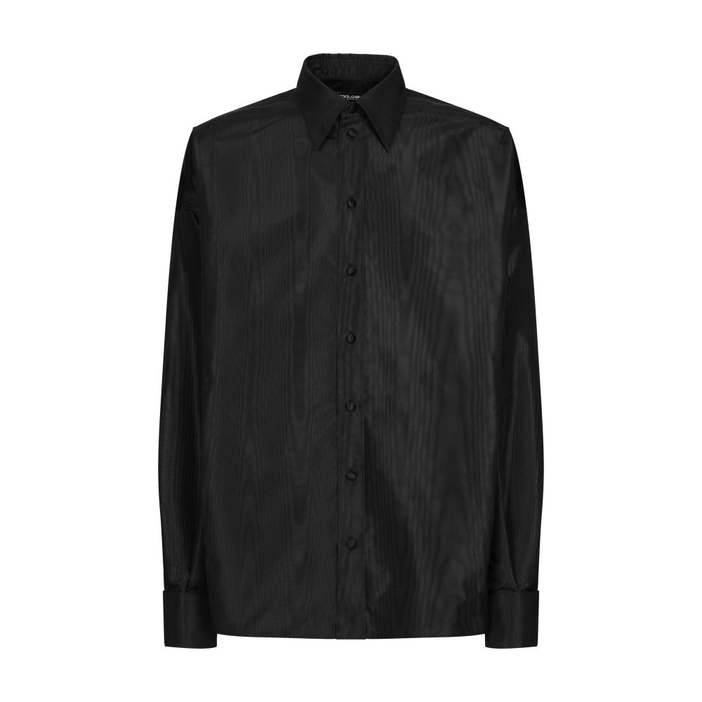 Dolce & Gabbana Super-oversize silk shirt