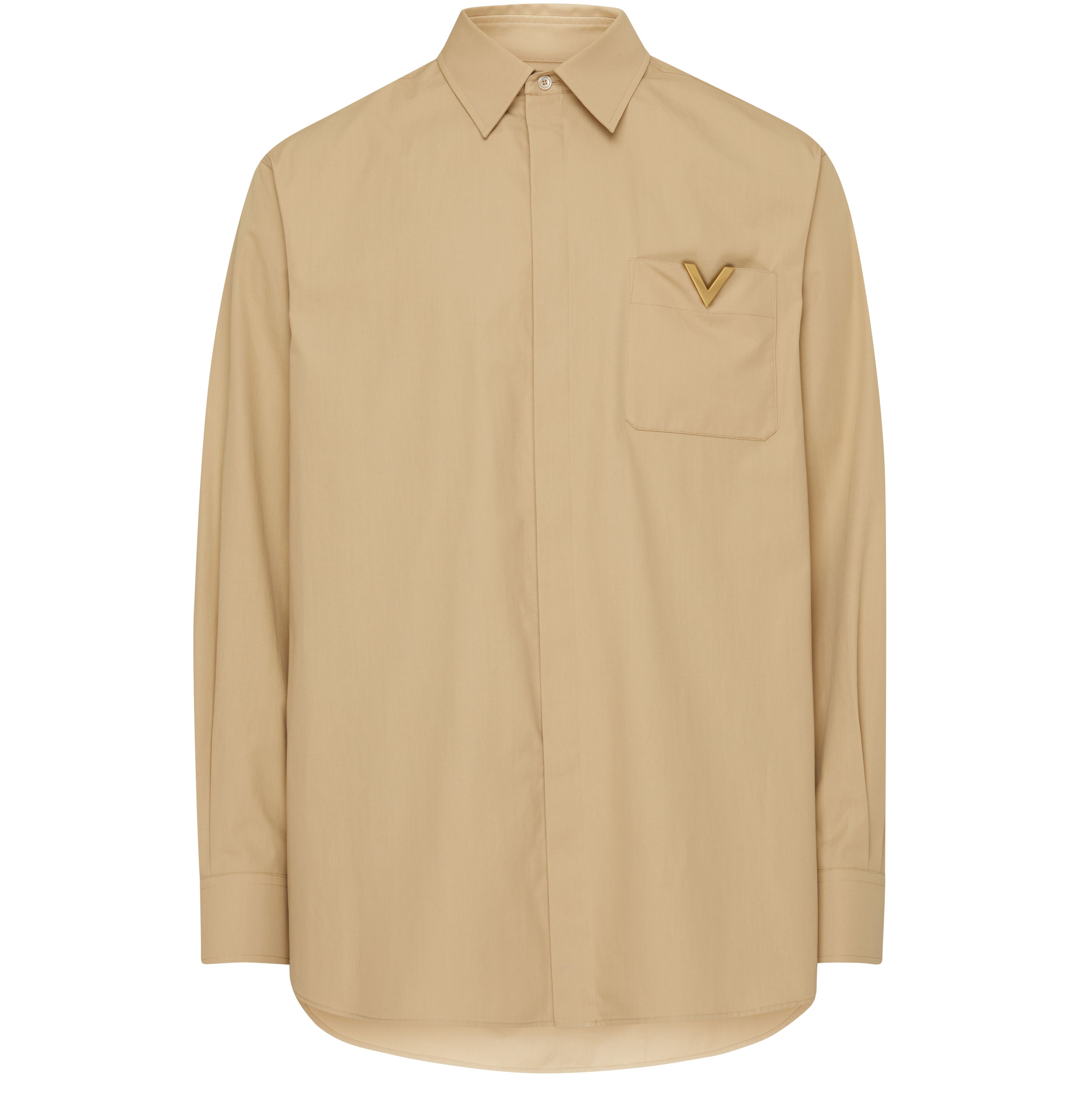 VALENTINO GARAVANI Poplin long-sleeved shirt