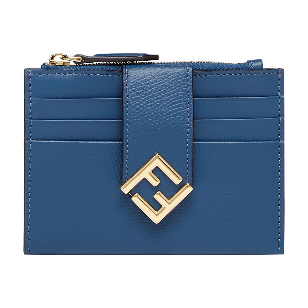 FENDI FF Diamonds Zip Card Case