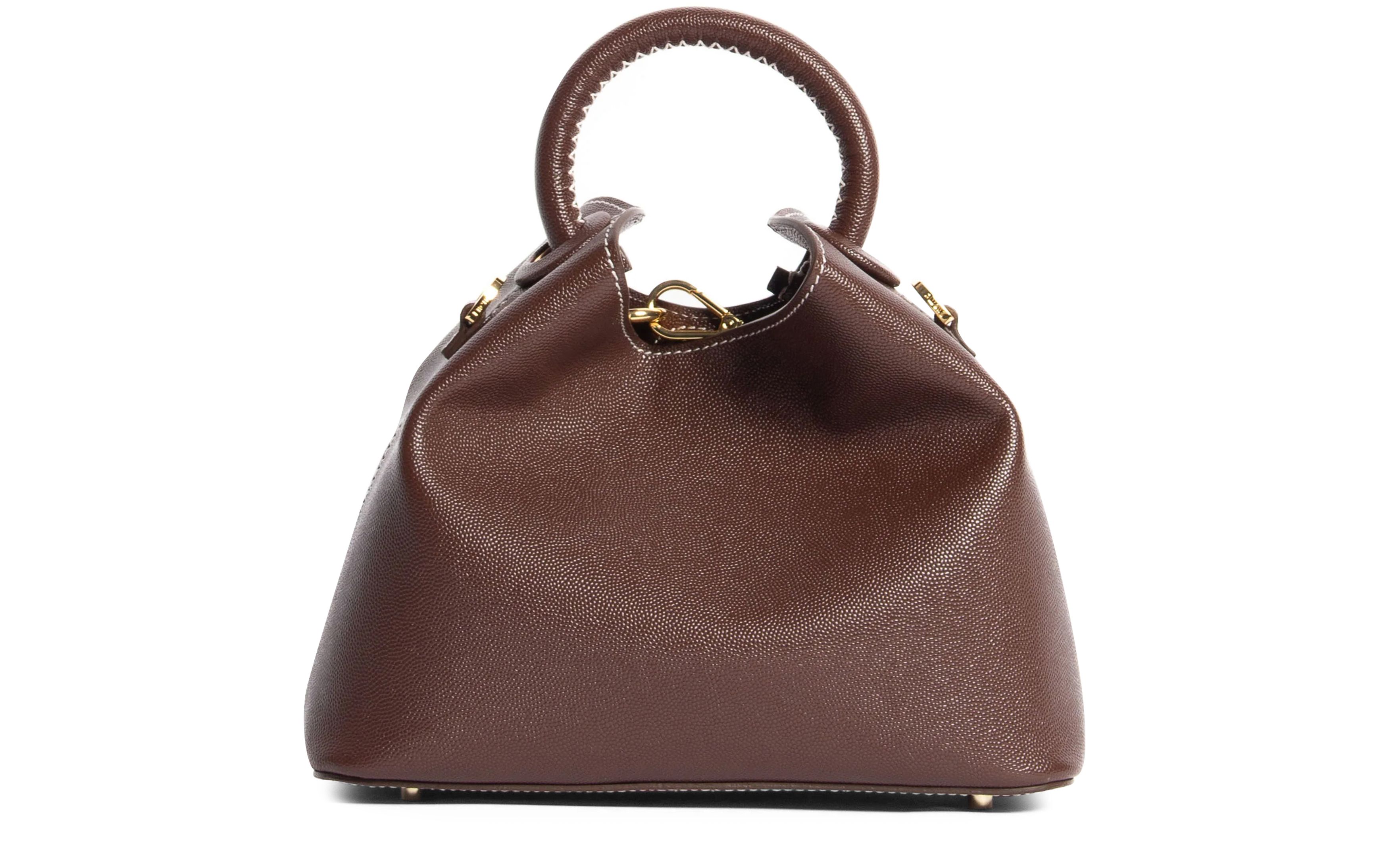 Elleme Baozi medium caviar leather bag