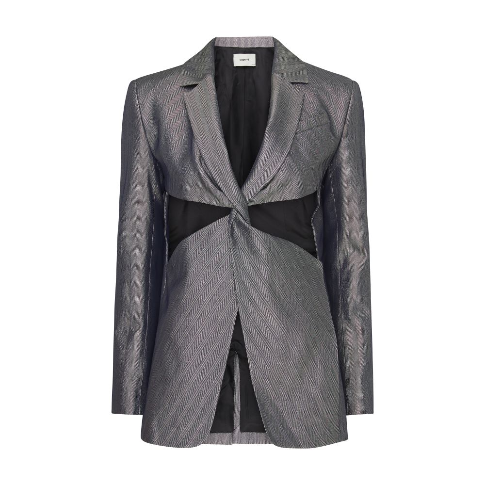 Coperni Twisted cut-out tailored blazer