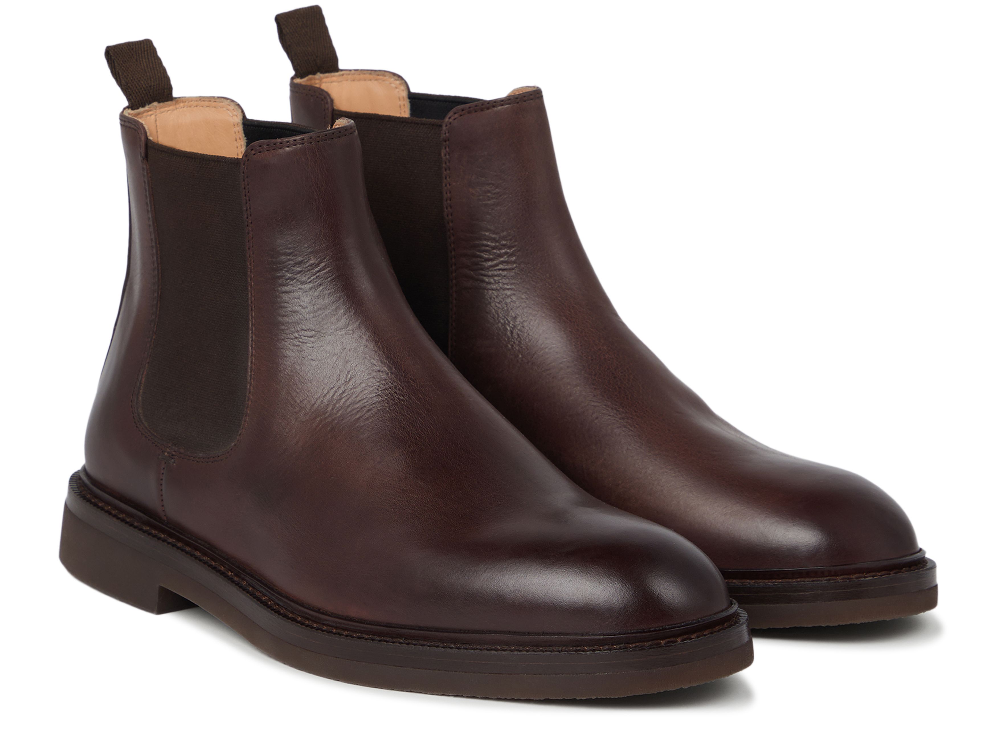 Brunello Cucinelli Calfskin Chelsea boots