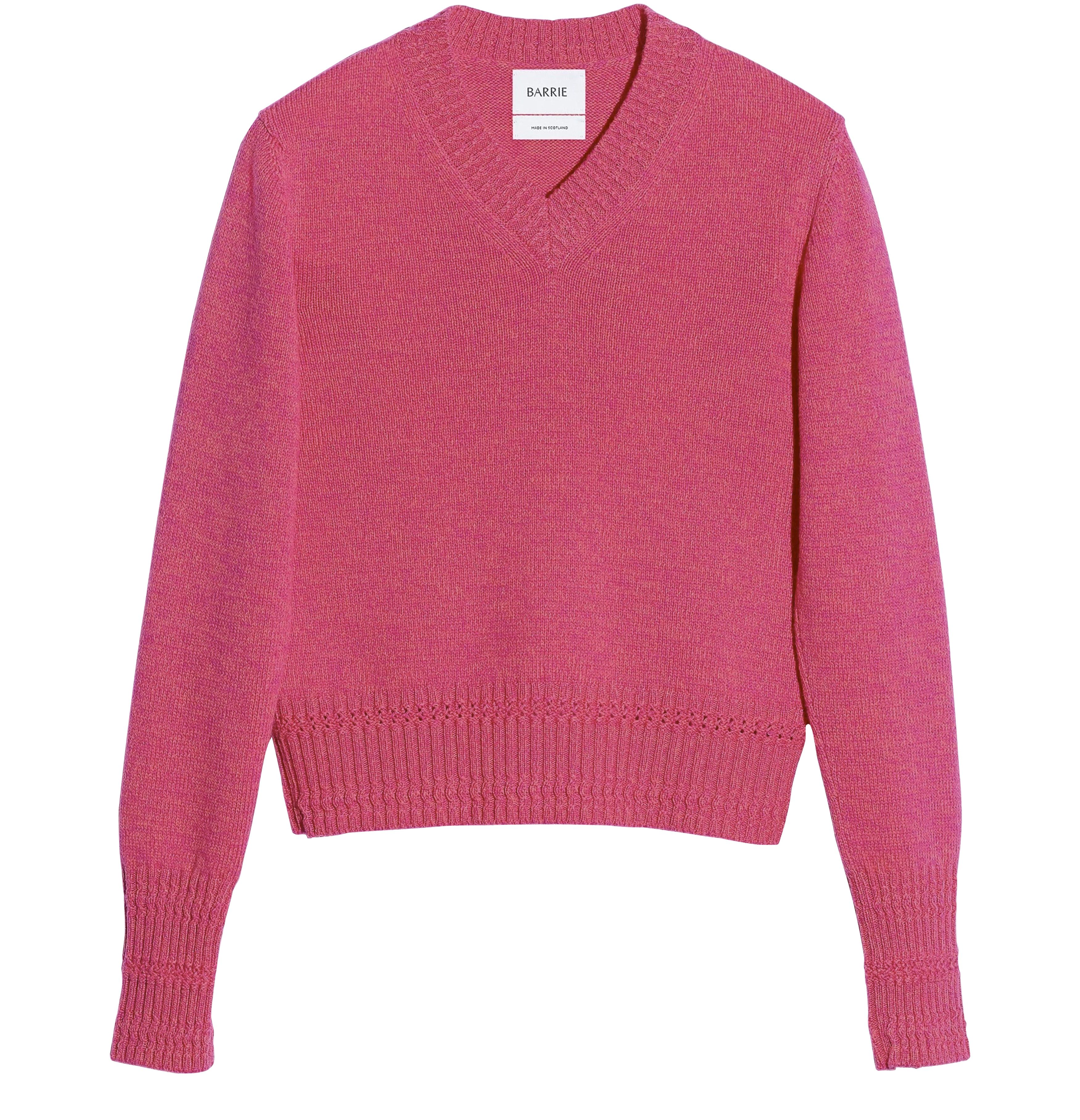 Barrie Cashmere V-neck jumper