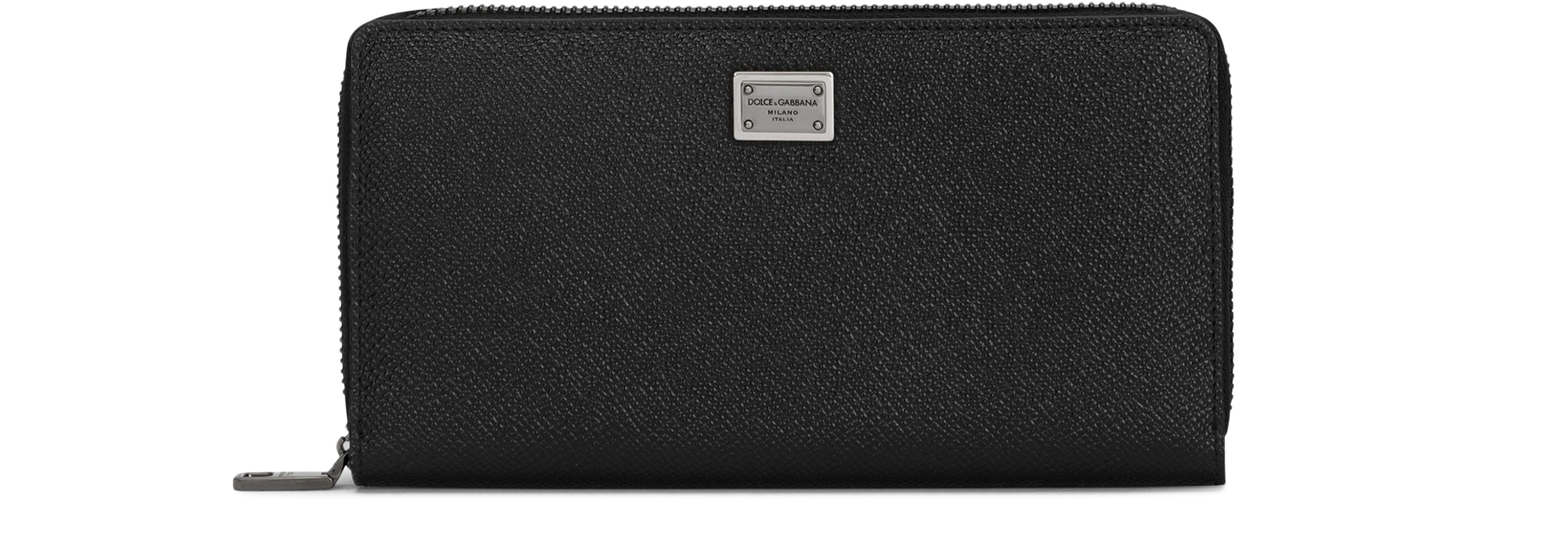 Dolce & Gabbana Calfskin zip-around wallet