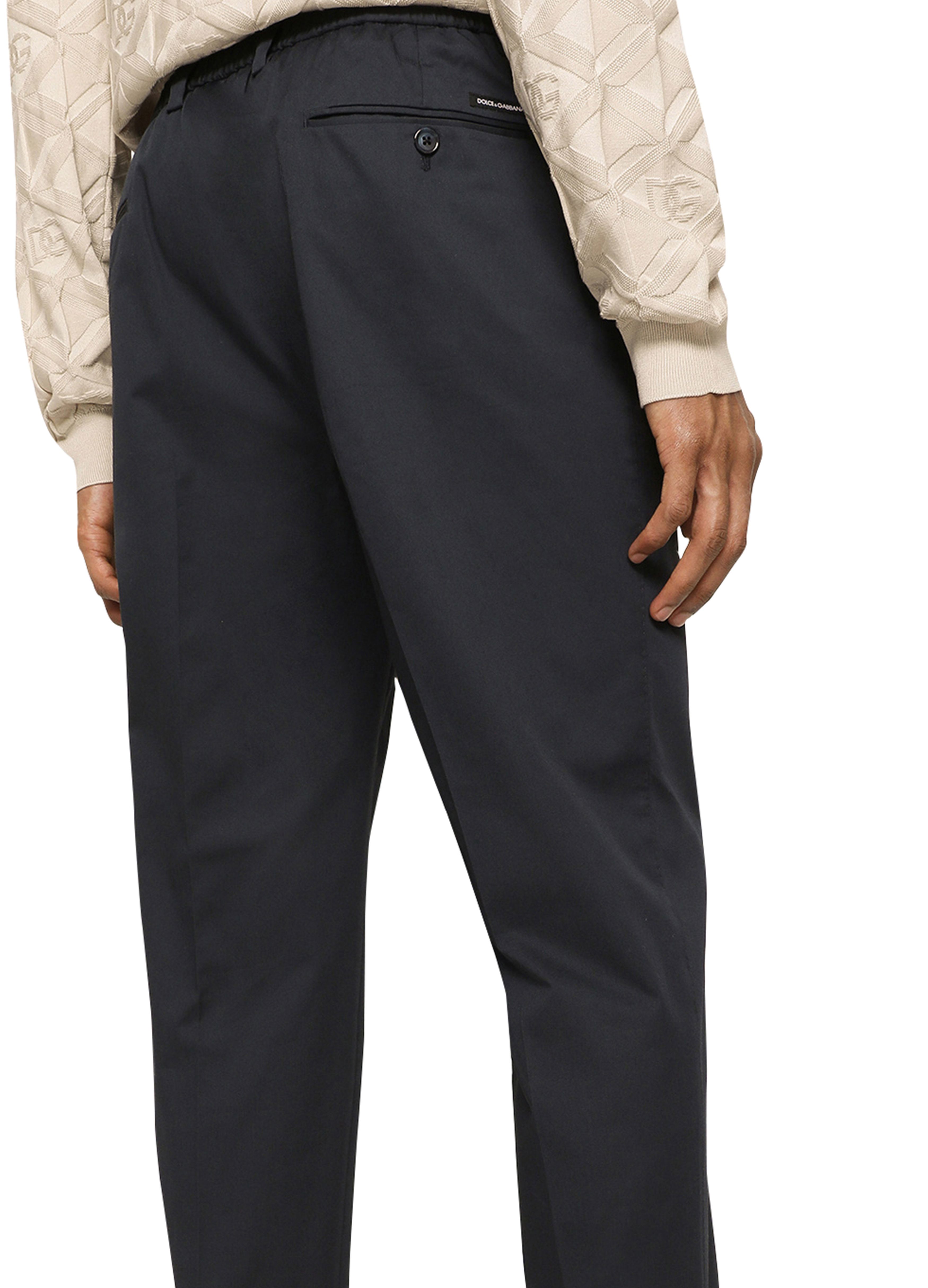 Dolce & Gabbana Stretch cotton trousers