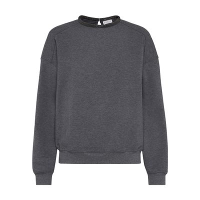 Brunello Cucinelli Sweatshirt with monili