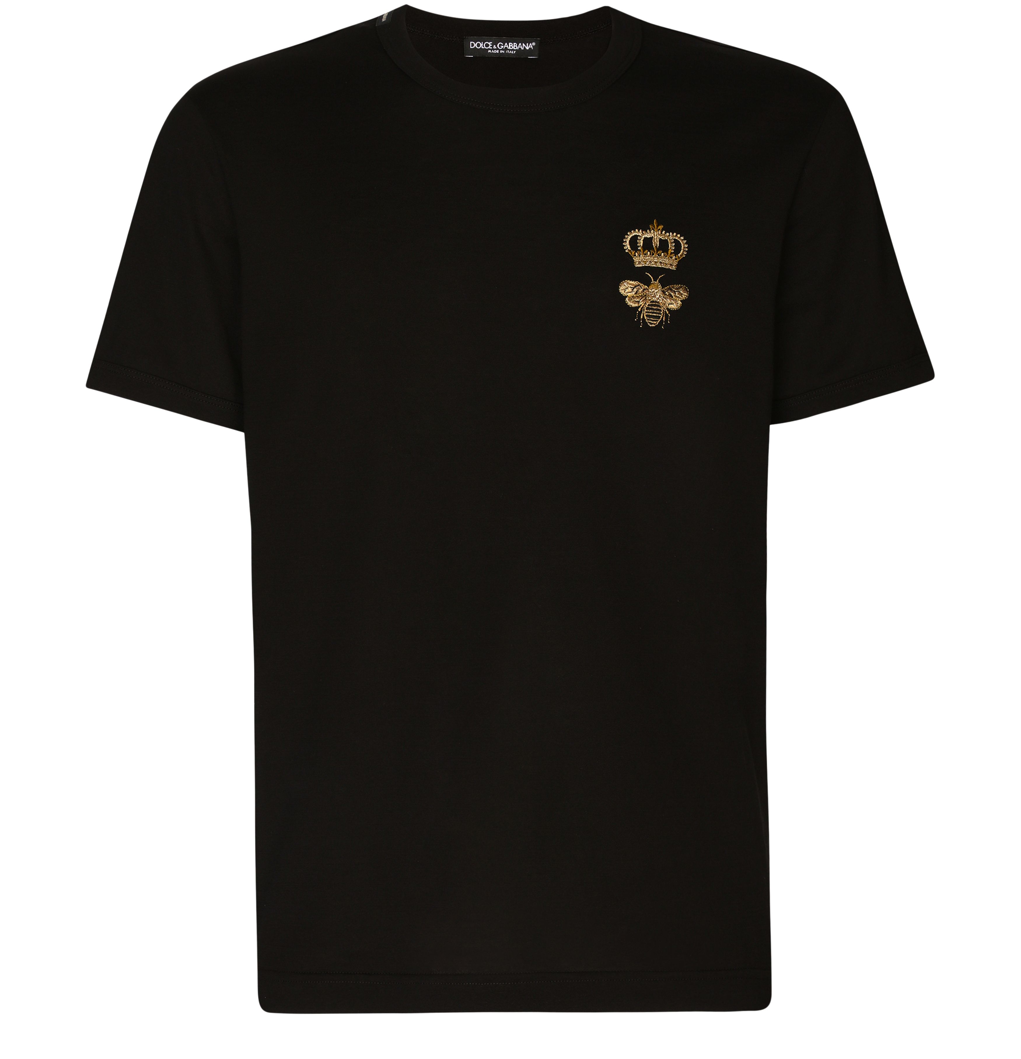 Dolce & Gabbana Cotton T-shirt with embroidery