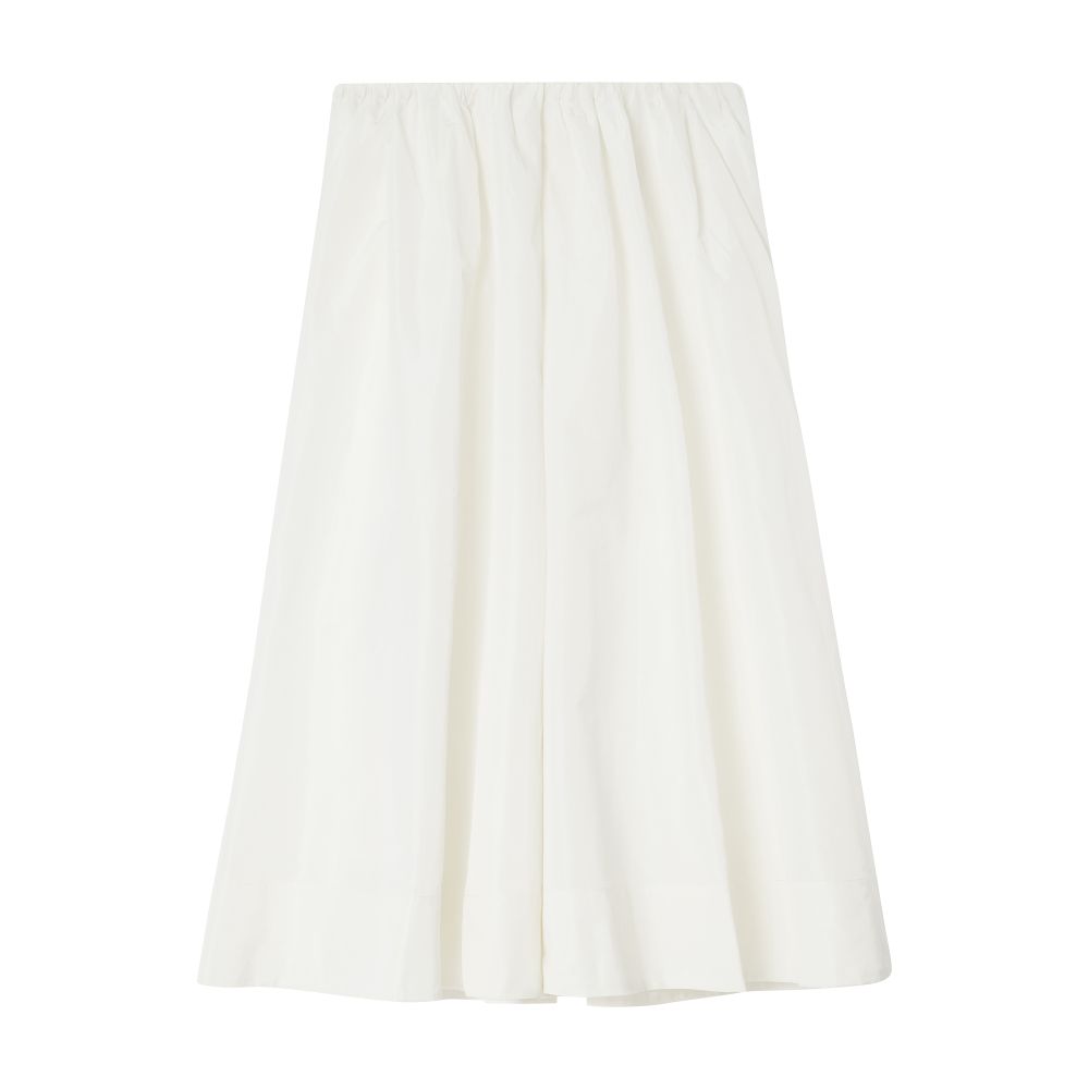  A-lined midi skirt