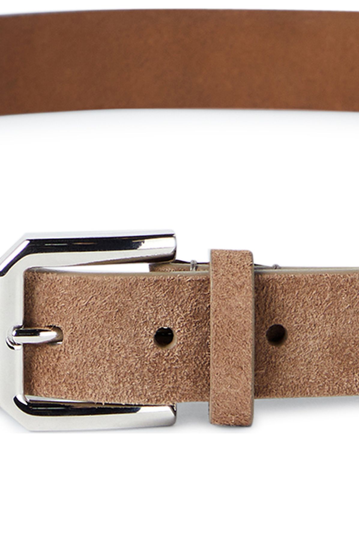 Brunello Cucinelli Suede calfskin belt