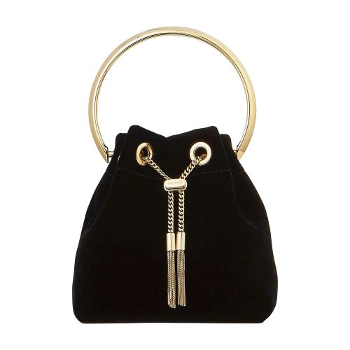 Jimmy Choo Bon Bon velvet bag