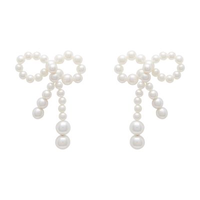 Sophie Bille Brahe Rosette de Perles earrings