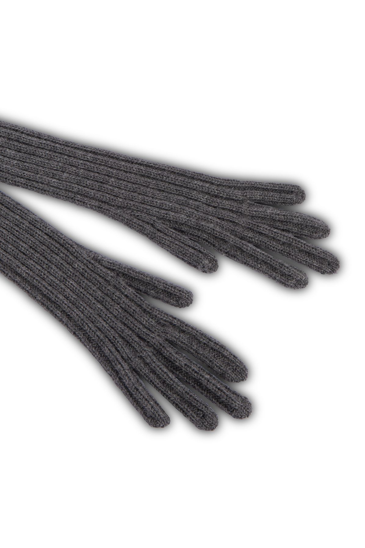 Alberta Ferretti Long wool gloves