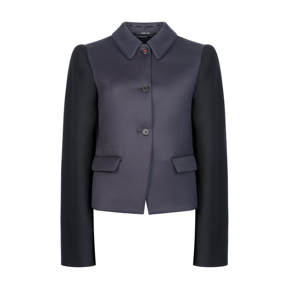 Maison Margiela Spliced wool twill jacket