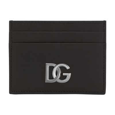 Dolce & Gabbana Calfskin card holder with DG logo