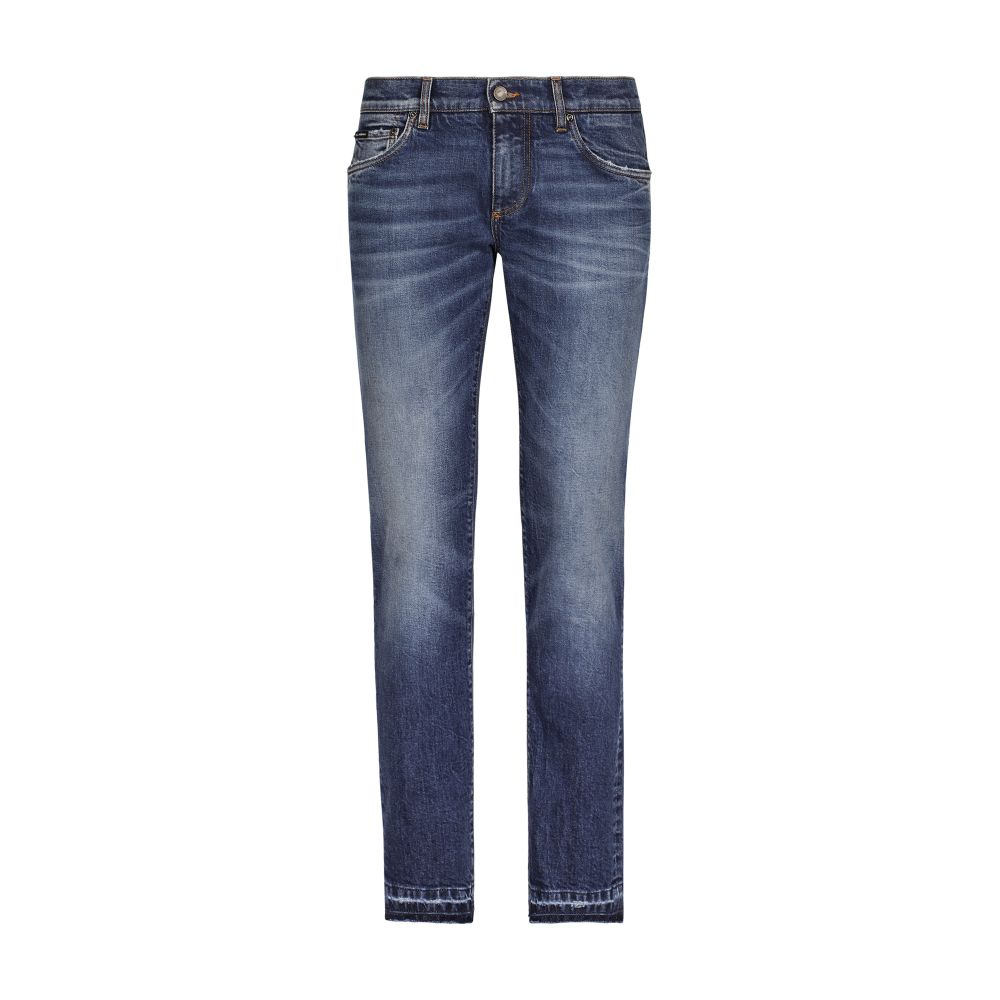 Dolce & Gabbana Washed skinny fit stretch denim jeans