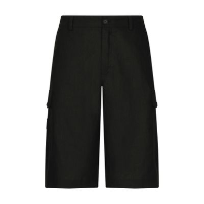 Dolce & Gabbana Linen cargo shorts