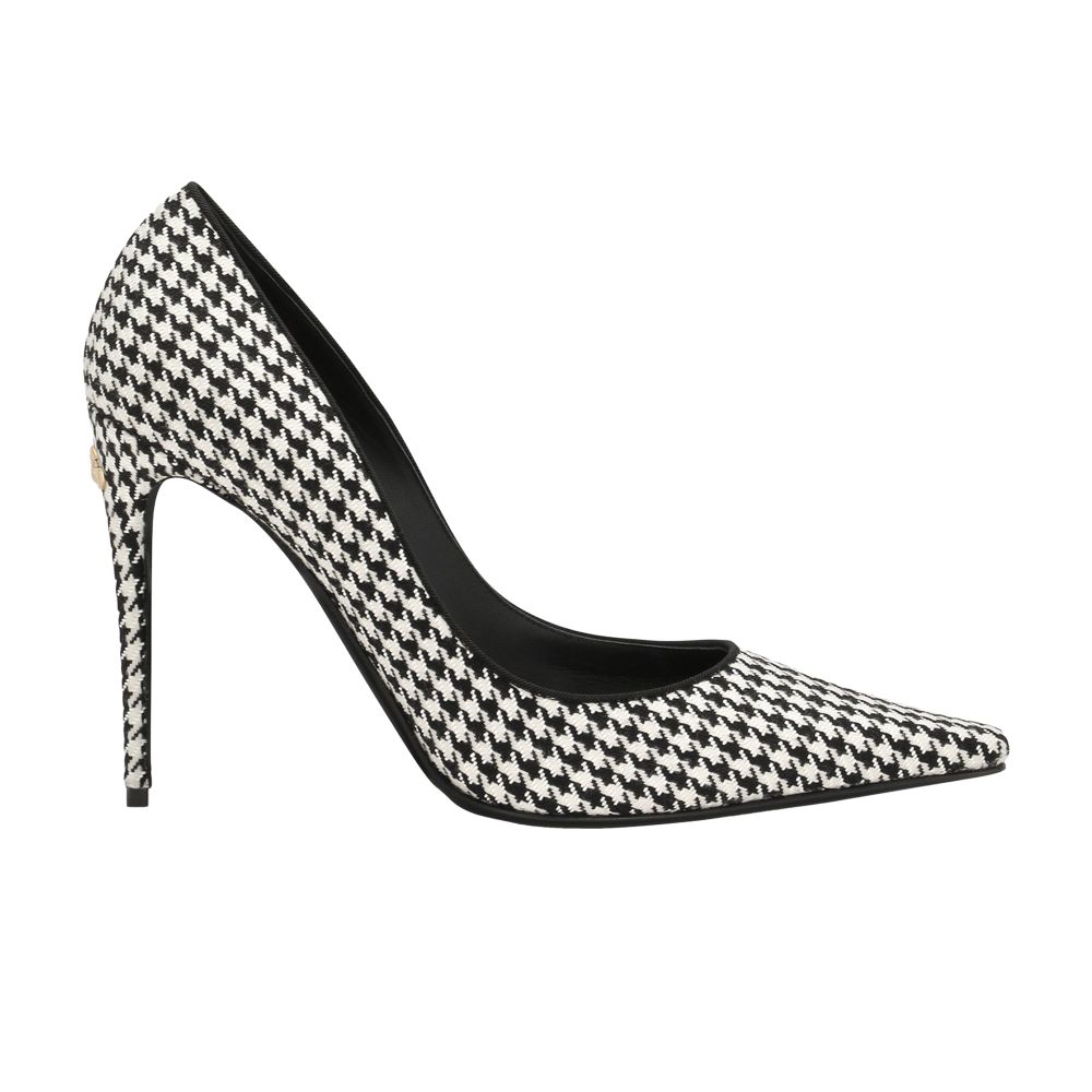 Dolce & Gabbana Houndstooth fabric pumps