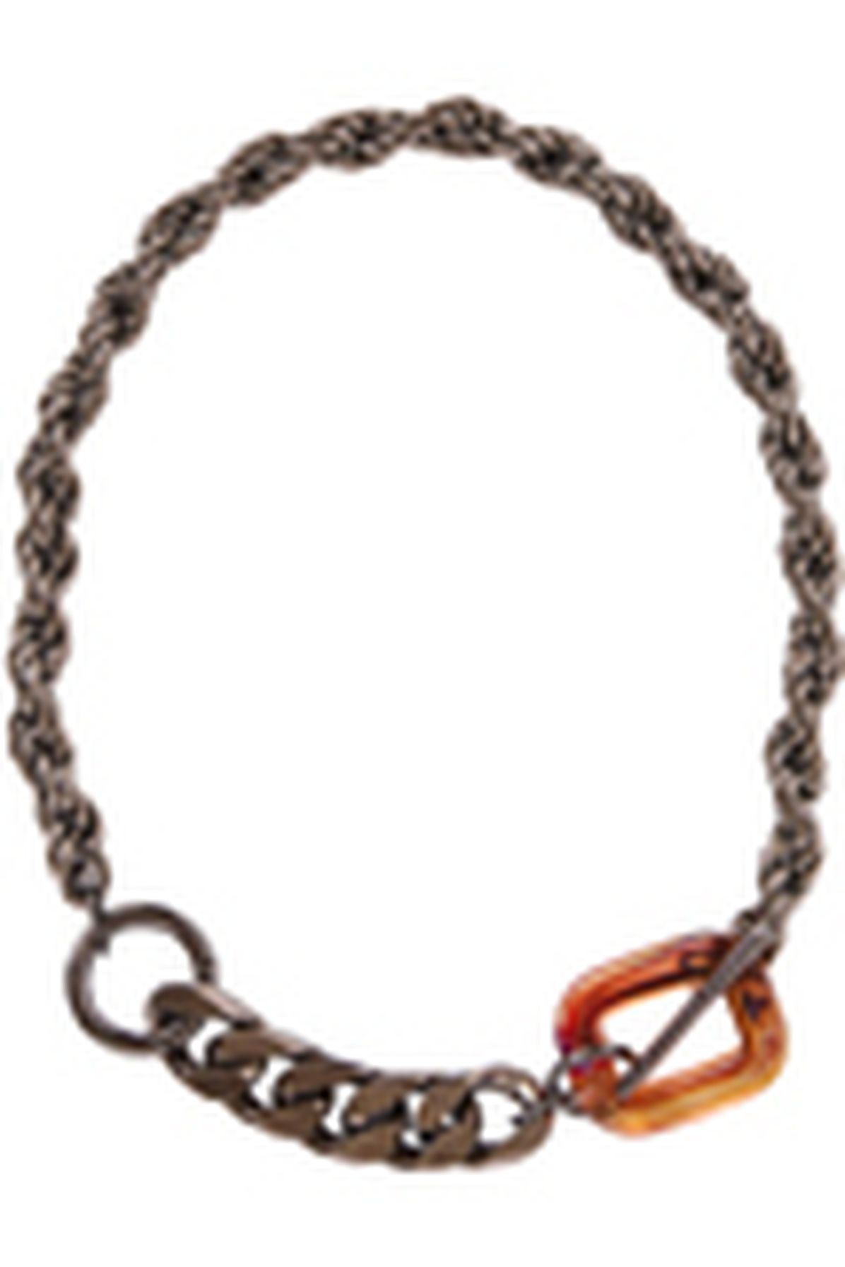  Cavallo metal rope necklace