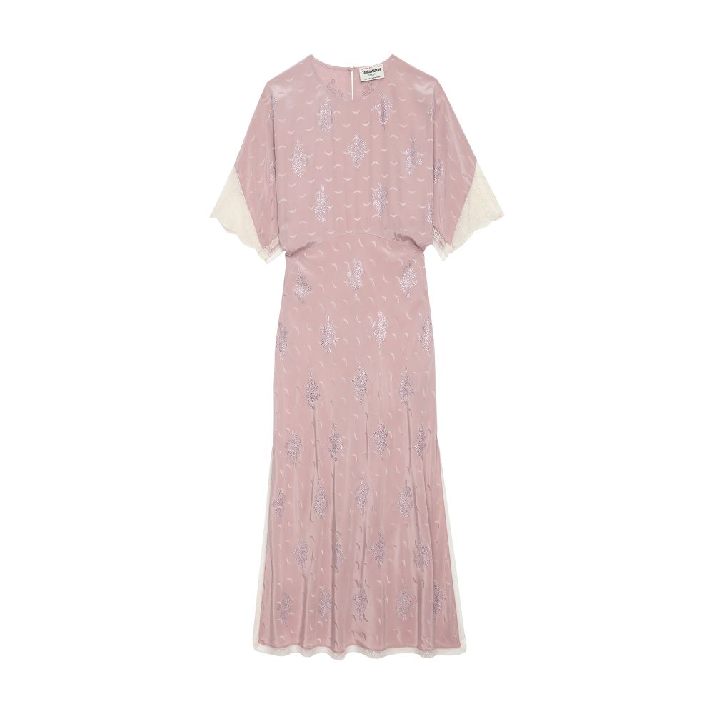 Zadig & Voltaire Rey Silk Jacquard Dress