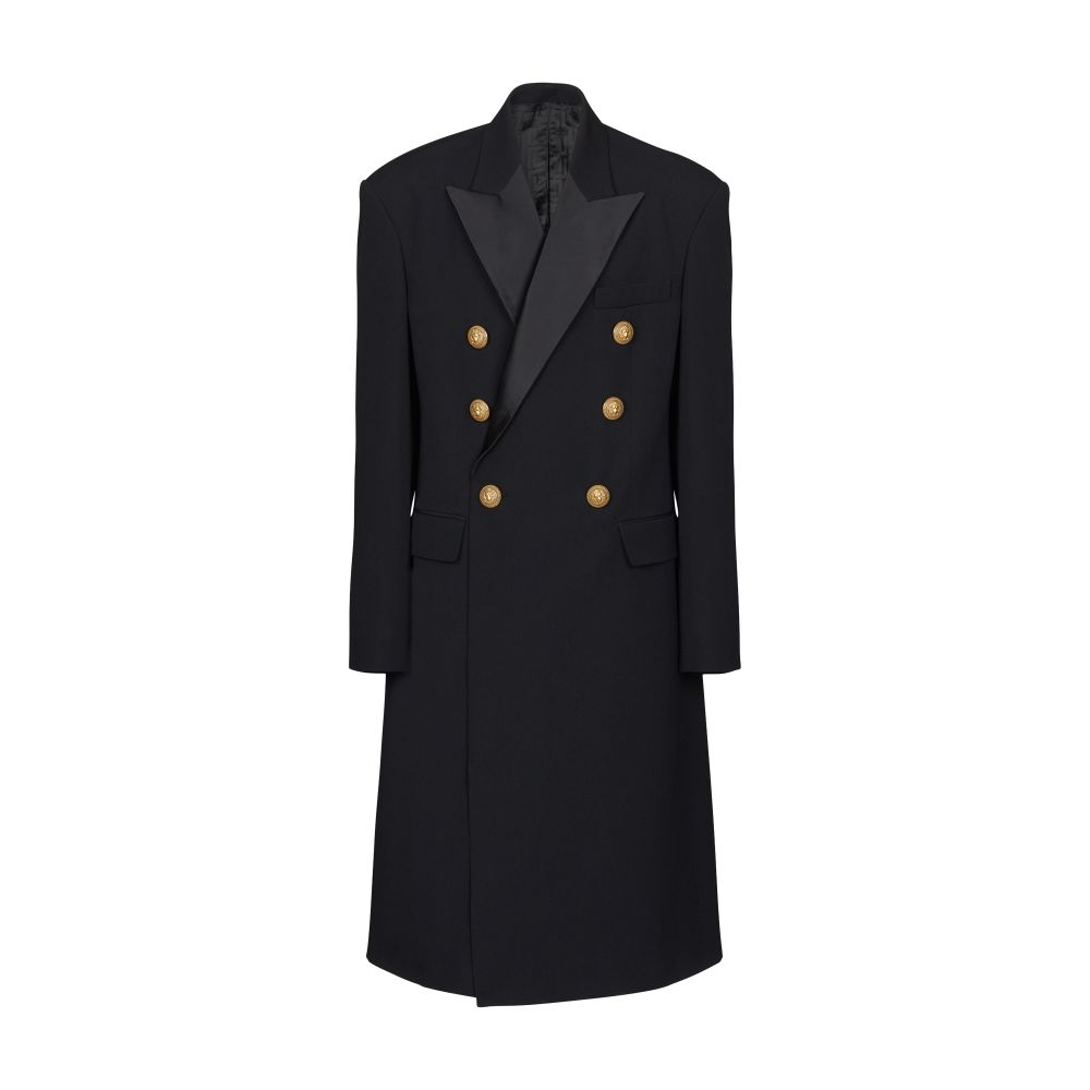 Balmain Long officer coat