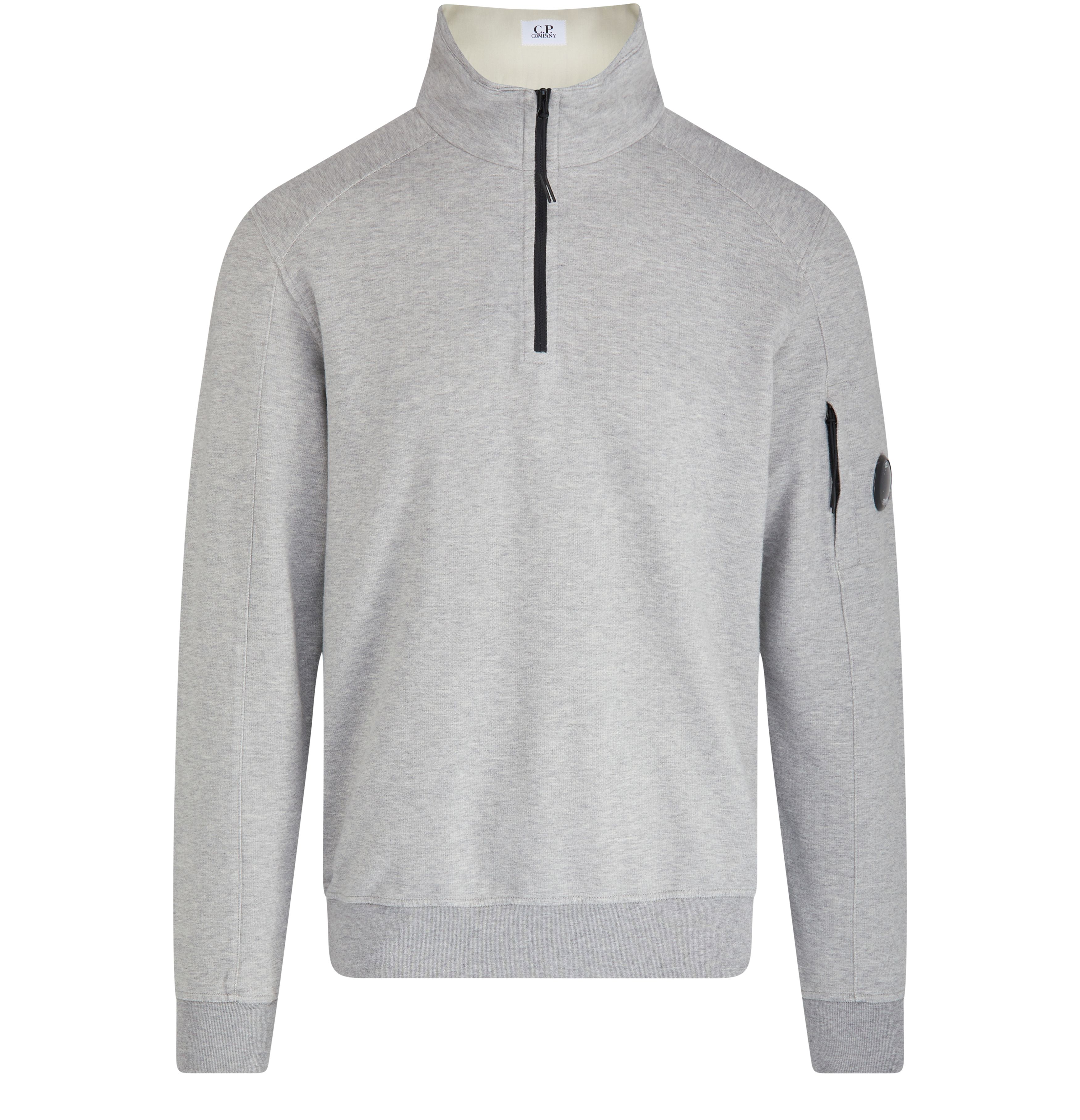 CP COMPANY Light Fleece half zip jumper