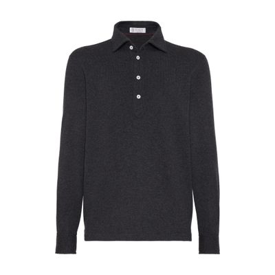 Brunello Cucinelli Polo-style sweater