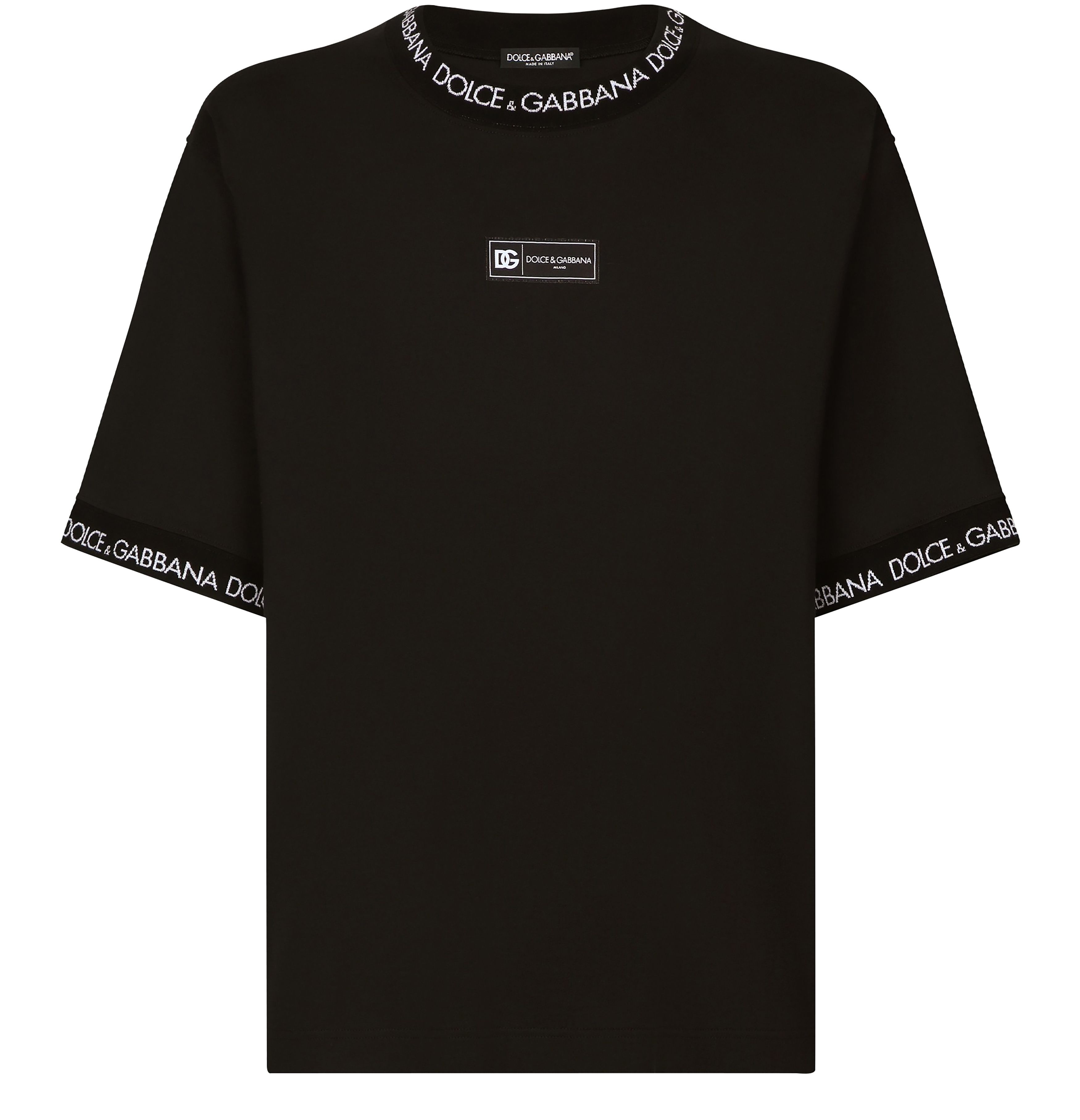 Dolce & Gabbana Short-sleeved cotton T-shirt