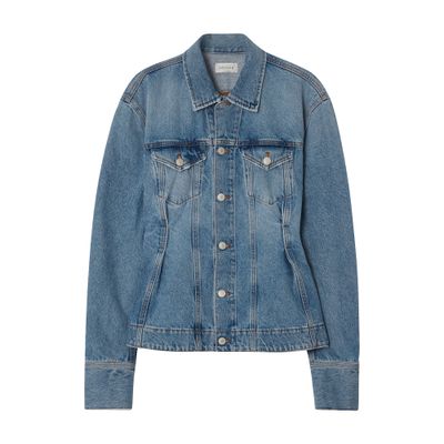  Fitted denim jacket