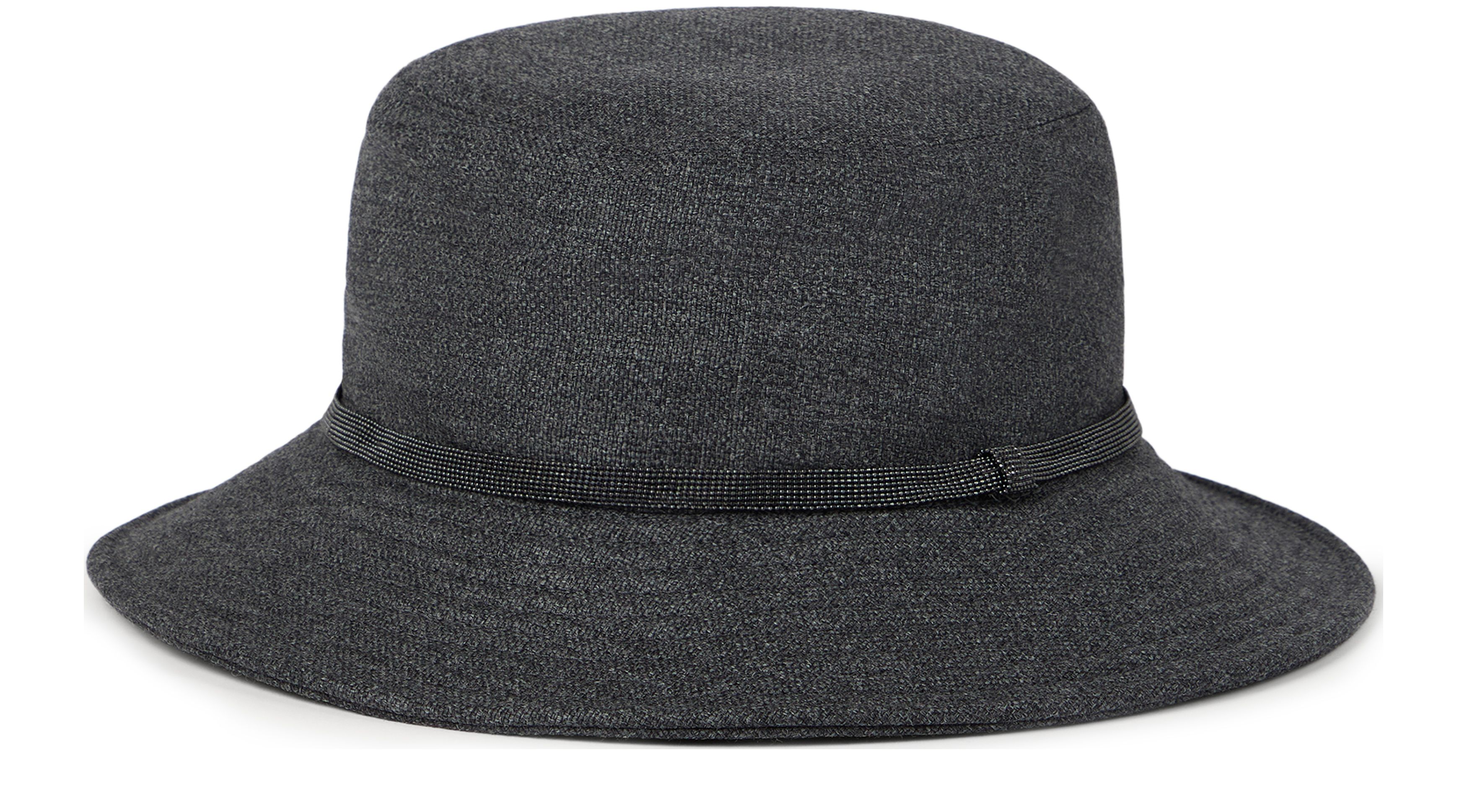 Brunello Cucinelli Bucket hat with monili