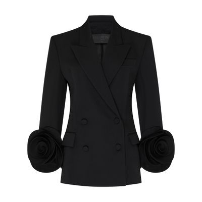 VALENTINO GARAVANI Blazer with embroidered flower