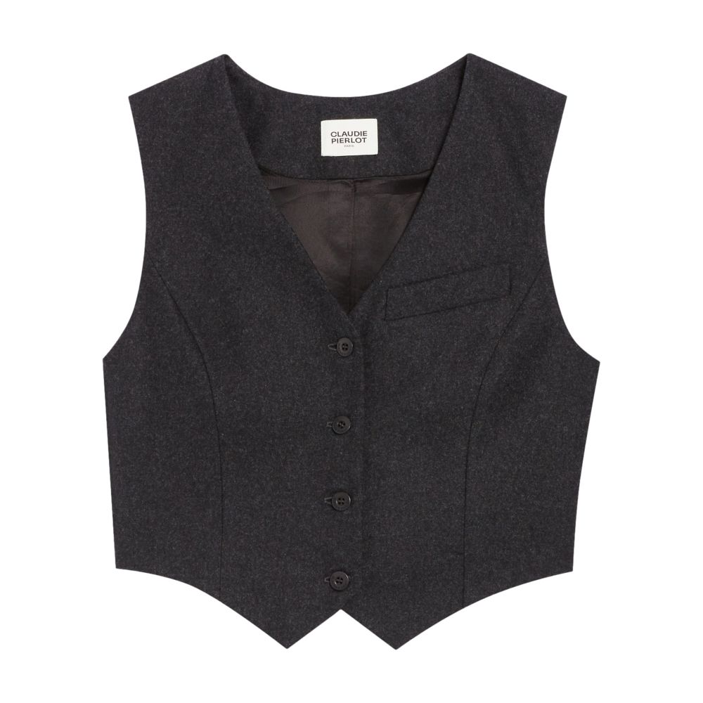  Flecked suit waistcoat