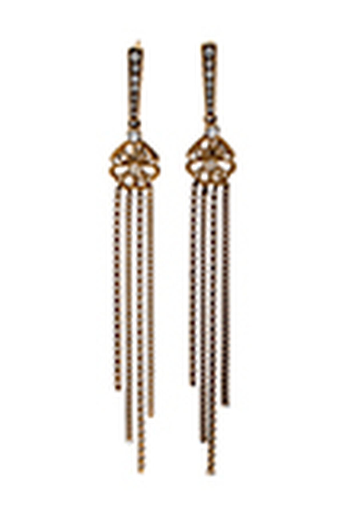 Alexander McQueen Seal drop earrings