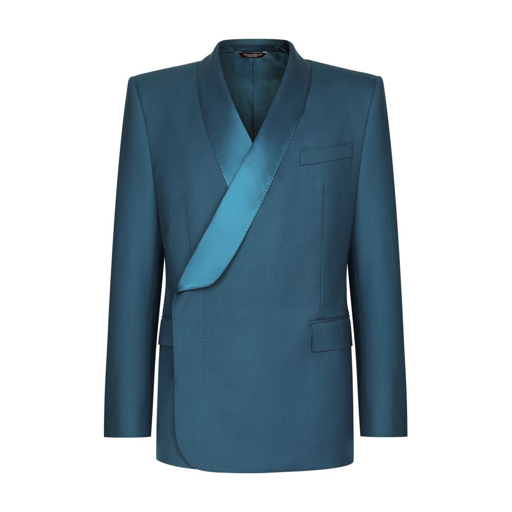 Dolce & Gabbana Double-breasted wool Sicilia-fit tuxedo jacket