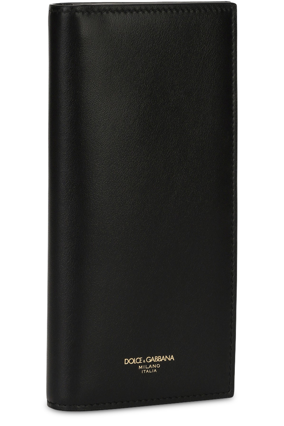 Dolce & Gabbana Plain calfskin vertical wallet