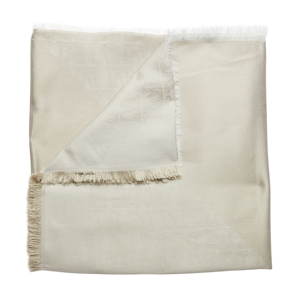 Max Mara Geode logo scarf