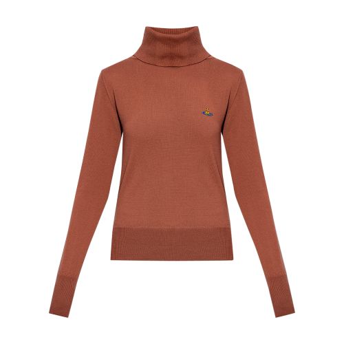 Vivienne Westwood ‘Giulia' turtleneck sweater with logo