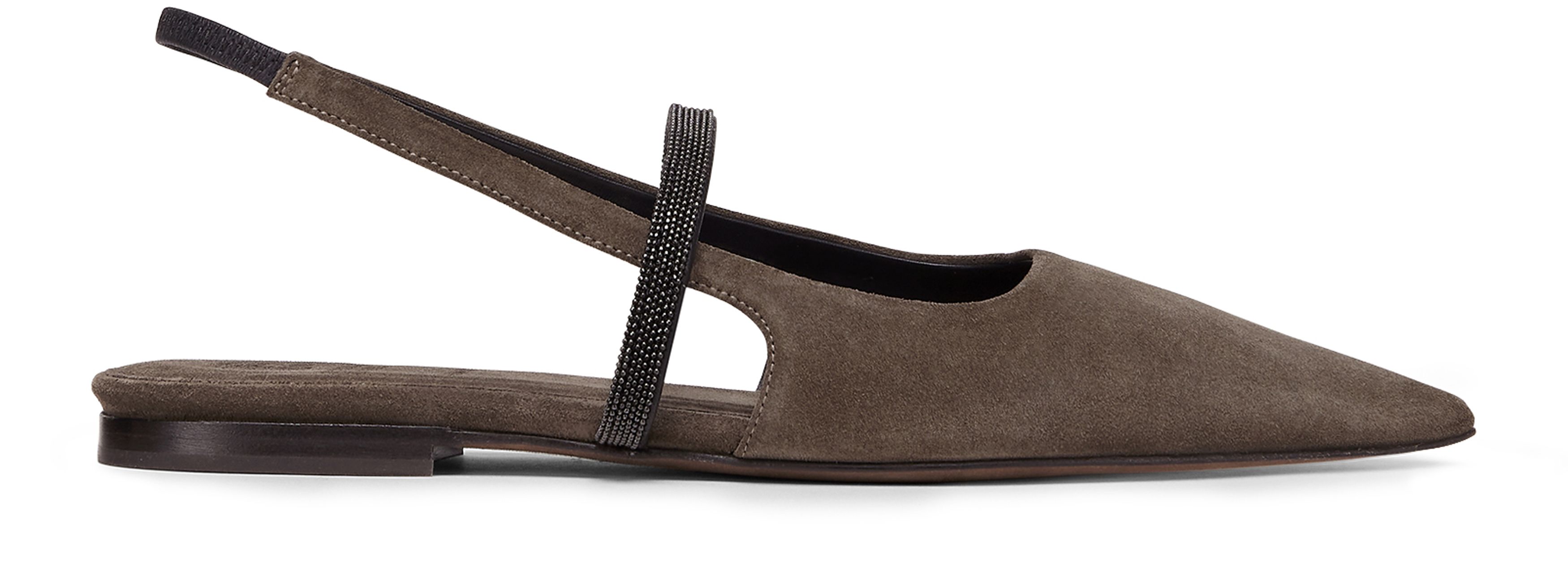 Brunello Cucinelli Suede flats