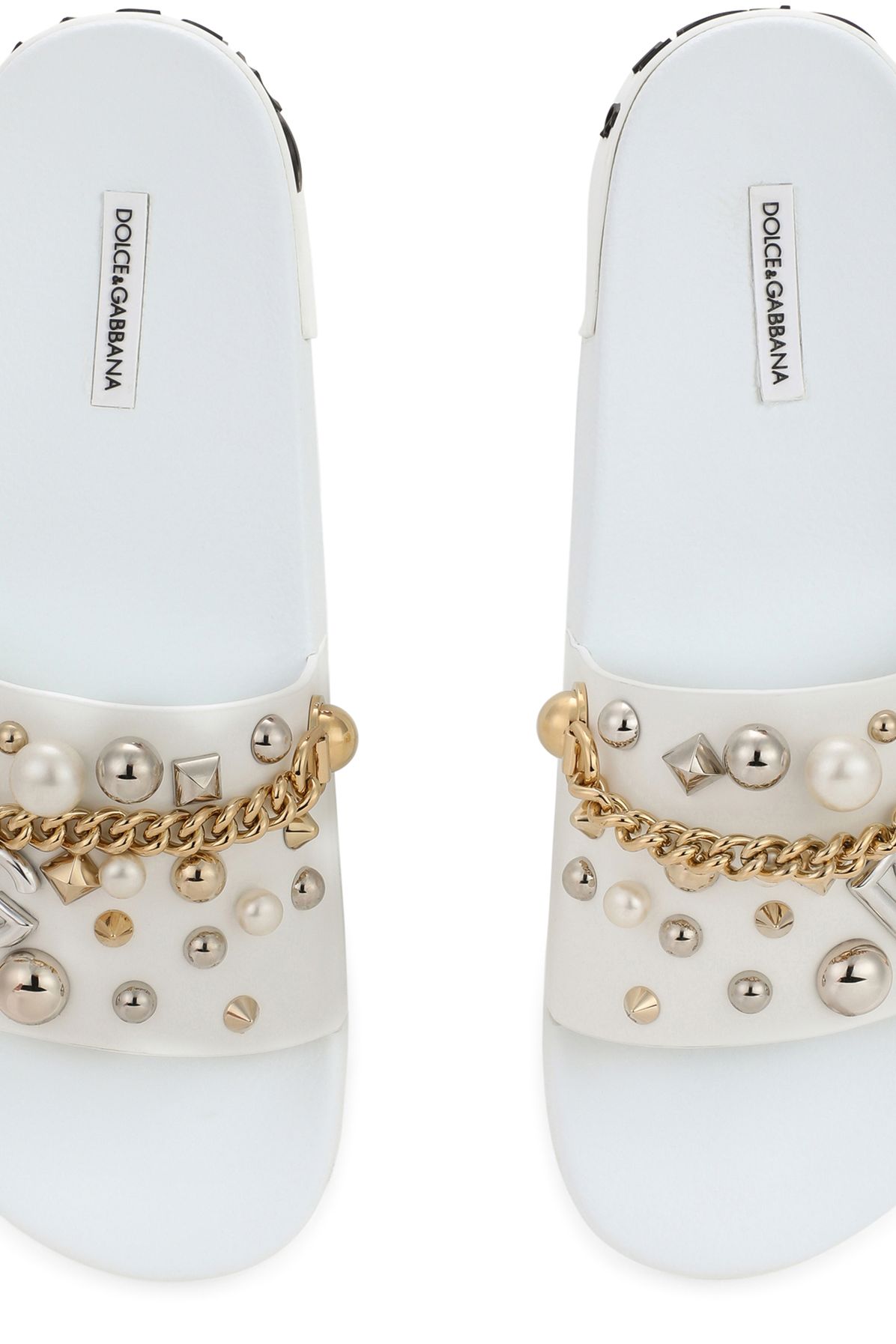Dolce & Gabbana Rubber beachwear sliders
