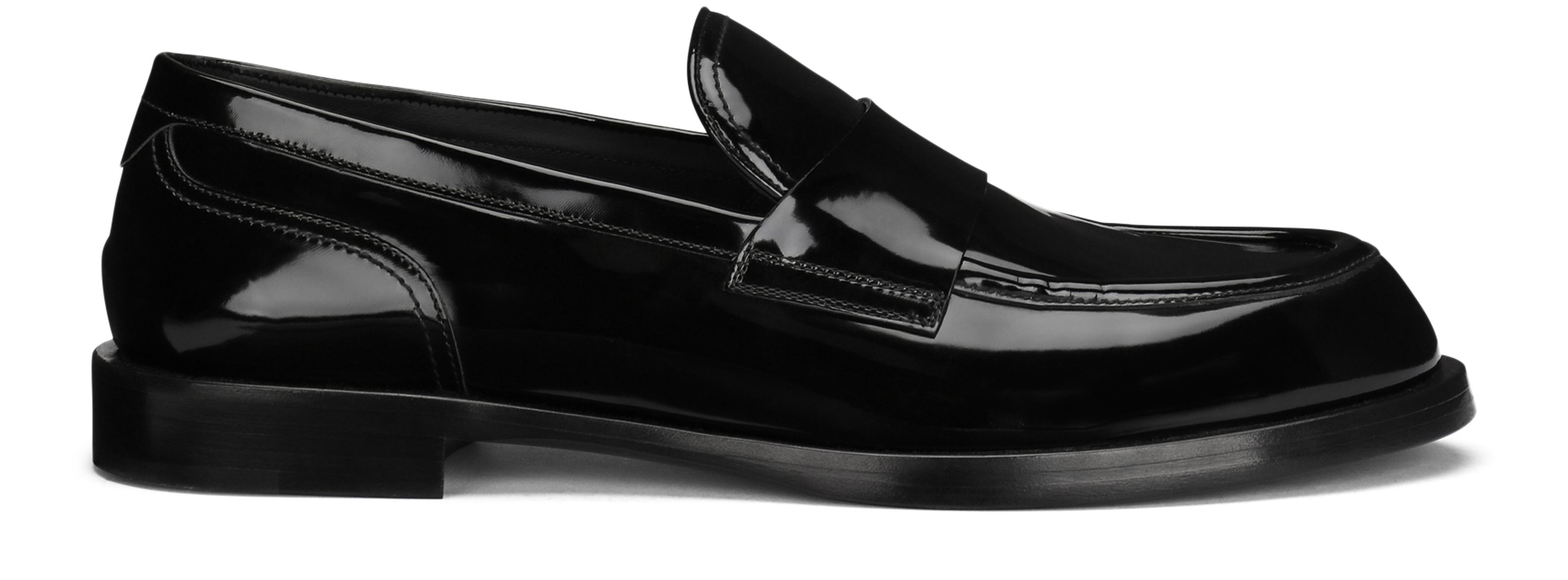 Dolce & Gabbana Polished calfskin loafers