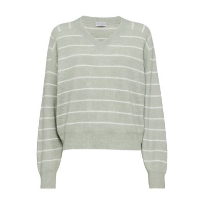 Brunello Cucinelli Alpaca and cotton sweater