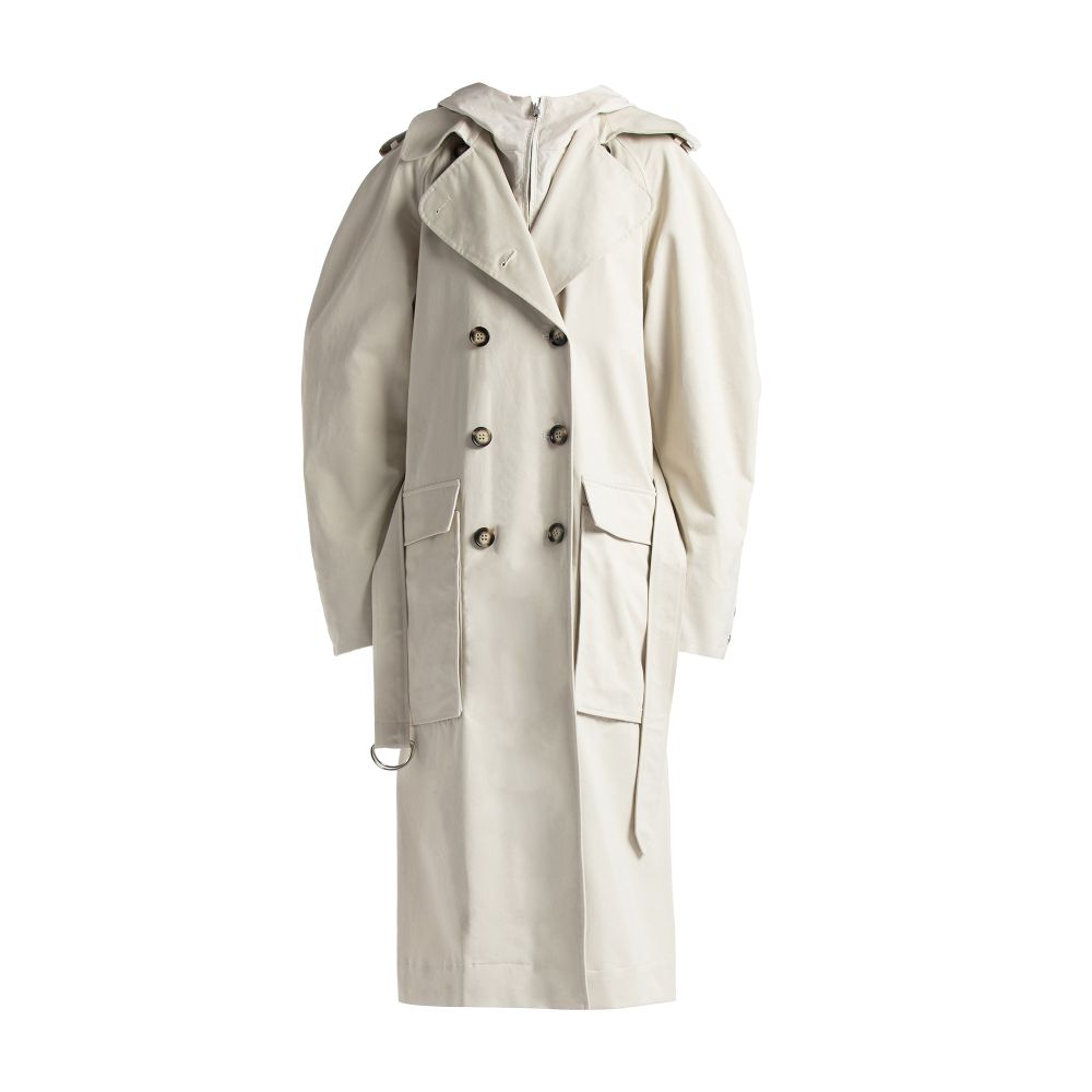 Elleme Pocket trench coat gabardine